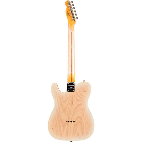 Fender Custom Shop Limited-Edition Tomatillo Telecaster Journeyman Relic Electric Guitar Natural Blonde
