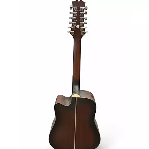 Used Mitchell T331TCE Brown 12 String Acoustic Electric Guitar Brown