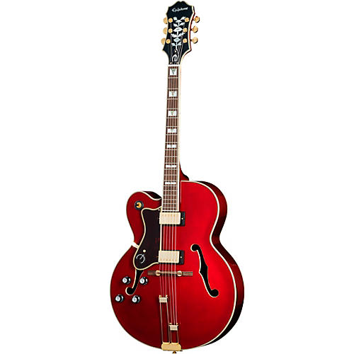 Epiphone Broadway Left-Handed Hollowbody Electric Guitar Wine Red
