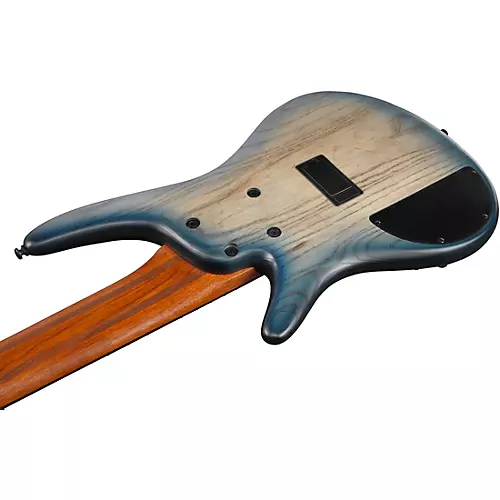 Ibanez SR606E 6-String Electric Bass Guitar Cosmic Blue Starburst Flat