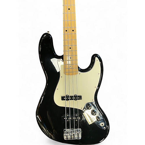 Used 2021 Fender Player Jazz Bass Black Electric Bass Guitar Black