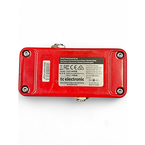 Used TC Electronic Sub N Up Mini Octaver Effect Pedal