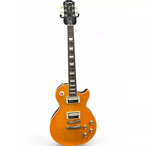 Used 2022 Epiphone slash standard Lemonburst Solid Body Electric Guitar Lemonburst