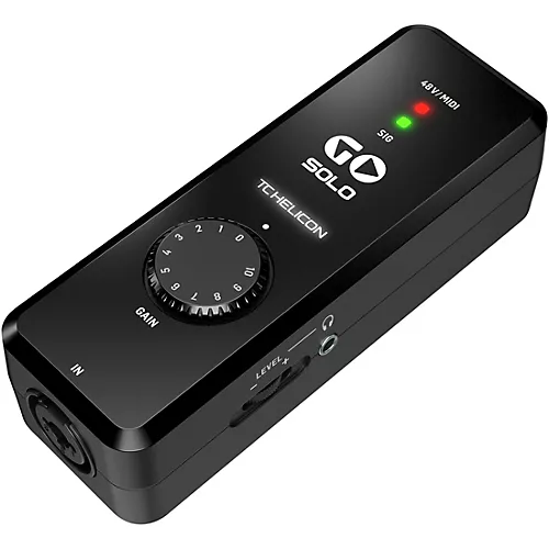 TC Helicon GO SOLO Audio Interface