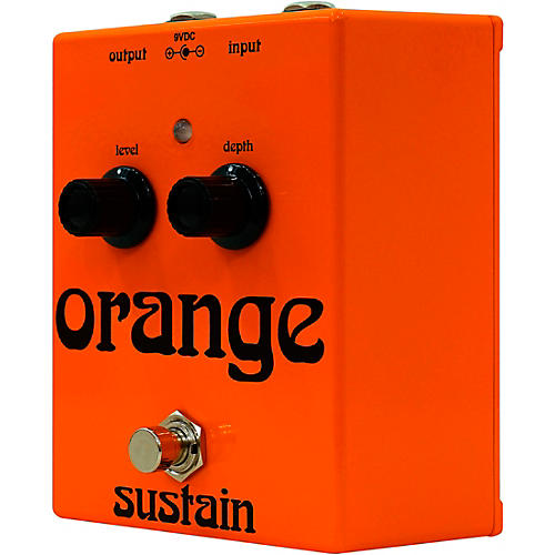 Orange Amplifiers Sustain Effects Pedal Orange