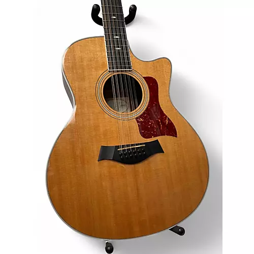 Used Taylor 456CE Natural 12 String Acoustic Electric Guitar Natural