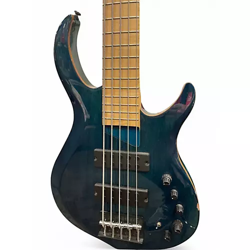 Used Sire Marcus Miller M2 5 String Trans Blue Electric Bass Guitar Trans Blue