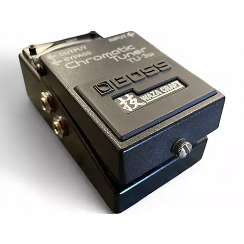 Used BOSS TU3W Waza Craft Chromatic Tuner Pedal