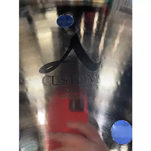 Used Zildjian 20in A Custom EFX Crash Cymbal 40