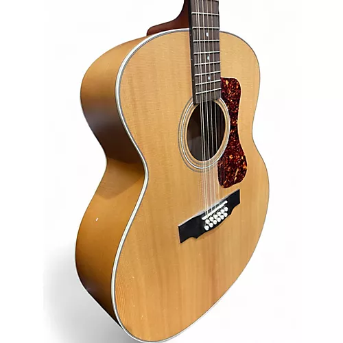 Used Guild F2512E Natural 12 String Acoustic Guitar Natural