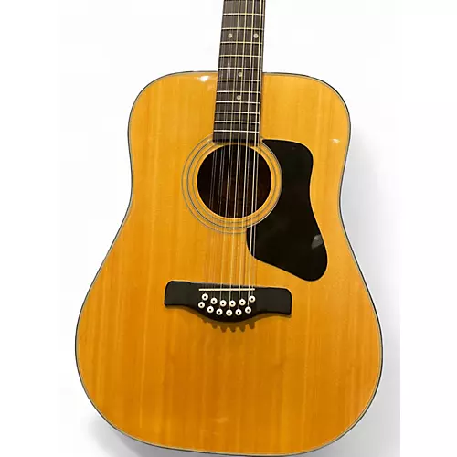 Used Guild AM-12 Natural 12 String Acoustic Guitar Natural