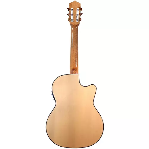 Kremona Rosa Luna Left-Handed Flamenco Blanca Guitar Natural