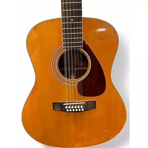 Used 1970s Yamaha FG630 Natural 12 String Acoustic Guitar Natural