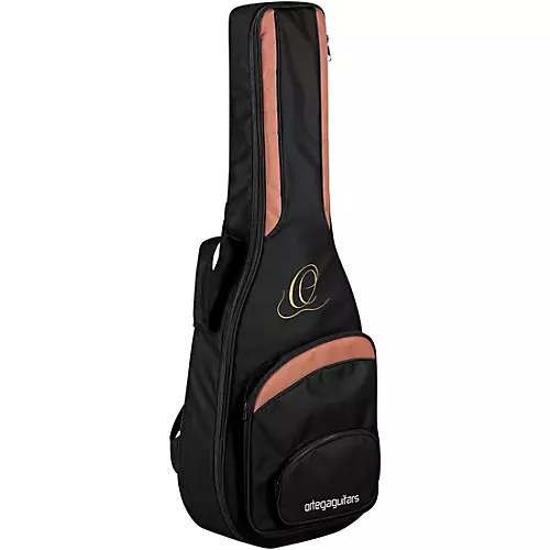 Ortega RCE125SN Family Series Thinline Acoustic-Electric Classical Guitar Satin Black