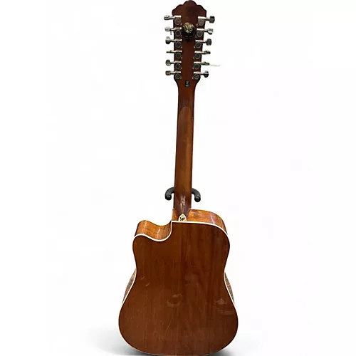 Used 2020 Washburn hd10sce Natural 12 String Acoustic Electric Guitar Natural