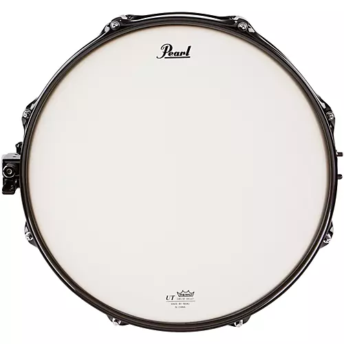 Pearl Vision Birch Snare Drum Black with Black Hardware 14x5.5
