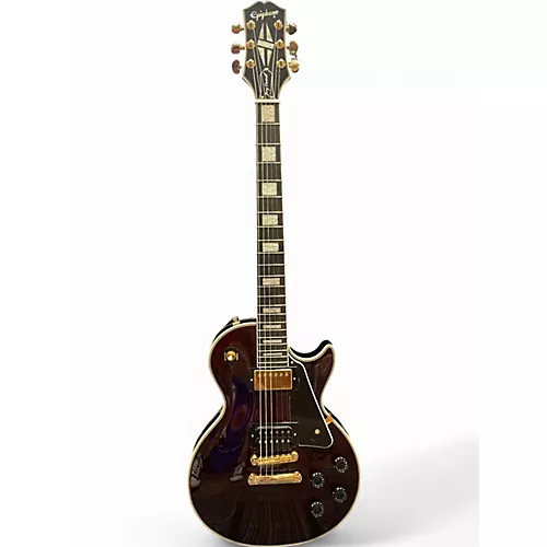 Used Epiphone JERRY CANTRELL WINO LES PAUL Wine Red Solid Body Electric Guitar Wine Red