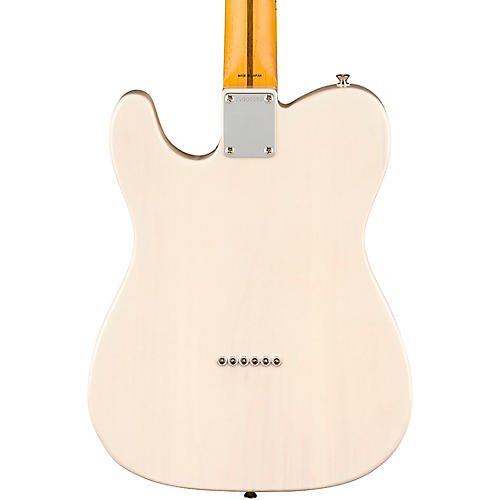 Fender JV Modified '50s Telecaster Maple Fingerboard Electric Guitar White Blonde
