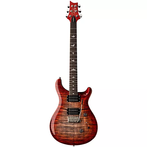 PRS SE Custom 24 Electric Guitar Charcoal Cherry Burst