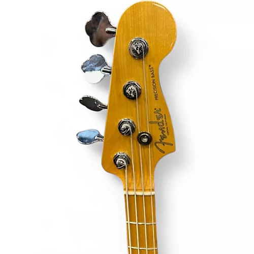 Used Fender American Professional II Precision Bass Olympic White Electric Bass Guitar Olympic White