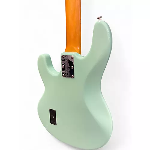 Used Ernie Ball Music Man Sterling 4 String Turquoise Electric Bass Guitar Turquoise