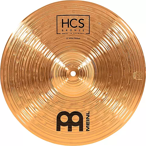 MEINL HCS Bronze Hi-Hat Cymbals 15 in.