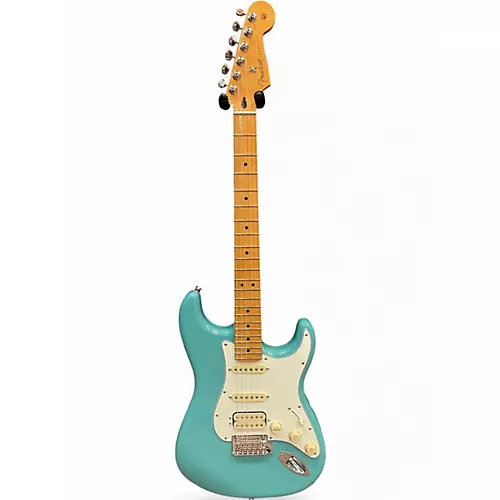 Used 2024 Fender Player II Stratocaster hss Aquatone Blue Solid Body Electric Guitar Aquatone Blue
