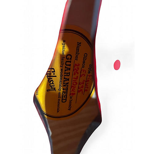 Used Gibson ES335 Figured Cherry Hollow Body Electric Guitar Cherry