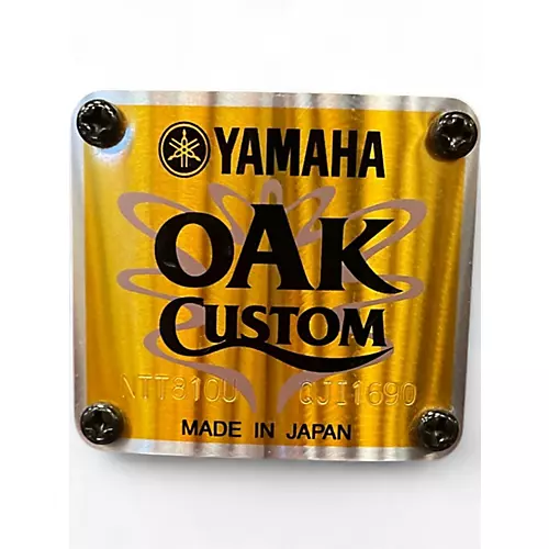 Used Yamaha 6 Piece Oak Custom MATTE SEDONA Drum Kit MATTE SEDONA