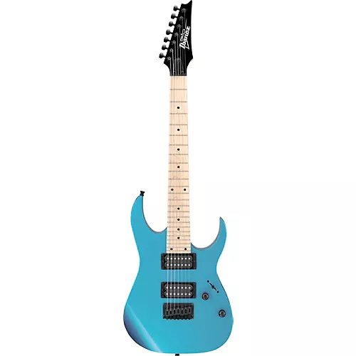 Ibanez GRG7221M GRG Series 7-String Electric Guitar Metallic Light Blue