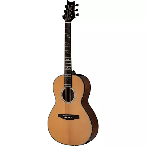 PRS SE P50E Sitka Spruce-Maple Parlor Acoustic-Electric Guitar Natural