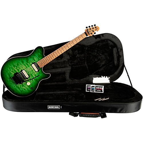 Ernie Ball Music Man Axis Quilt Top Electric Guitar Macha