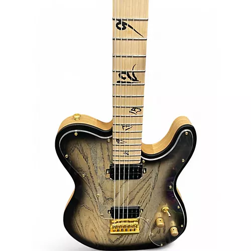 Used Schecter Guitar Research MEEGS Charcoal Burst Solid Body Electric Guitar Charcoal Burst