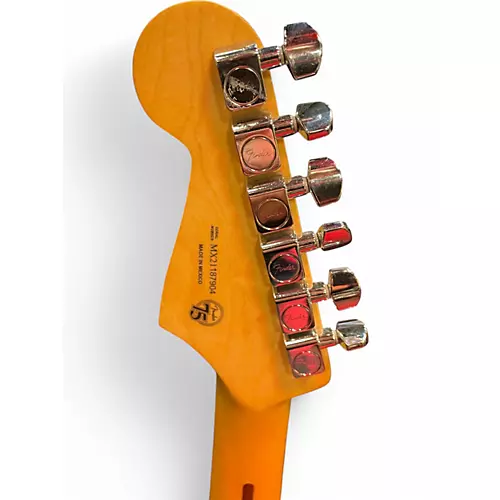 Used 2021 Fender Player Stratocaster Black Solid Body Electric Guitar Black