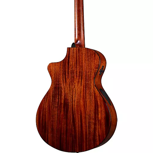 Breedlove Organic Solo Pro CE Red Cedar-African Mahogany Concerto Acoustic-Electric Bass Guitar Edge Burst