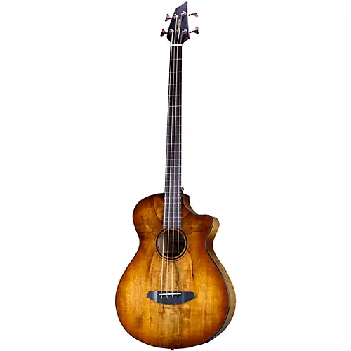 Breedlove Pursuit Exotic S CE Concerto Acoustic-Electric Bass Amber Burst
