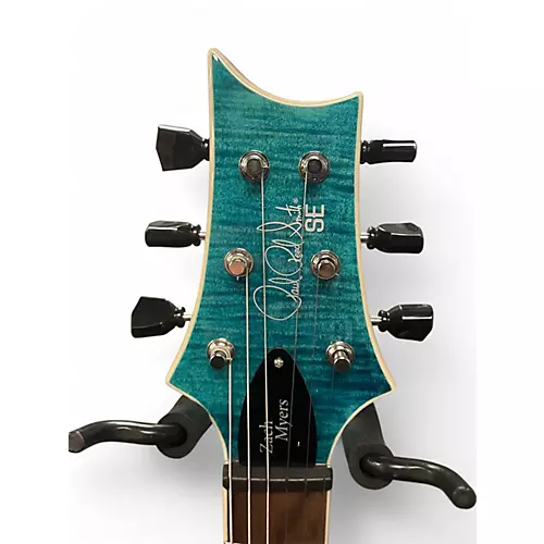 Used PRS Zach Myers Signature SE myers blue Solid Body Electric Guitar myers blue