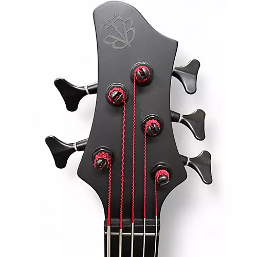 Used Ibanez BTB625EX Flat Black Electric Bass Guitar Flat Black