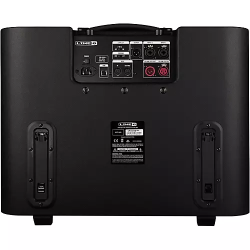 Line 6 Powercab 112 Plus 250W 1x12 FRFR Powered Speaker Cab Bundle Black and Silver