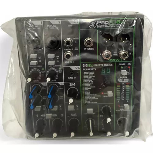 Used Mackie PROFX6 V3 Unpowered Mixer