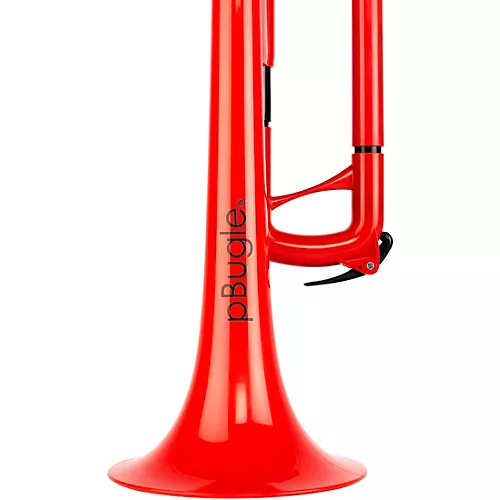 pBugle Plastic Bb Bugle Red