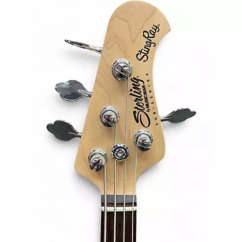 Used Sterling by Music Man Ray4 HH Chopper Blue Electric Bass Guitar Chopper Blue