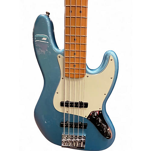 Used Fender Player Plus Jazz Bass V opal spark Electric Bass Guitar opal spark