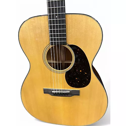 Used Martin 00018 Natural Acoustic Guitar Natural