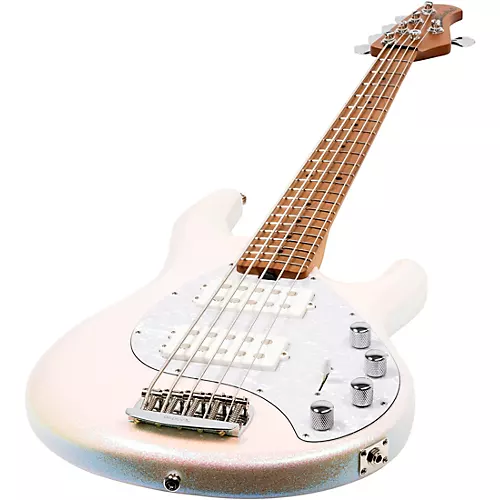 Ernie Ball Music Man StingRay Special 5 HH 5-String Bass Guitar Translucent Oxblood