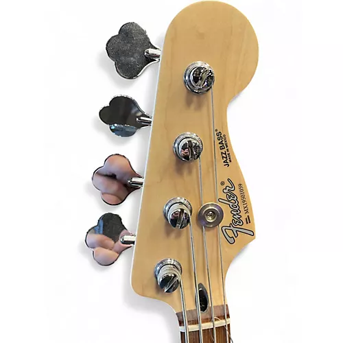 Used 2020 Fender Deluxe Jazz Bass Natural Electric Bass Guitar Natural