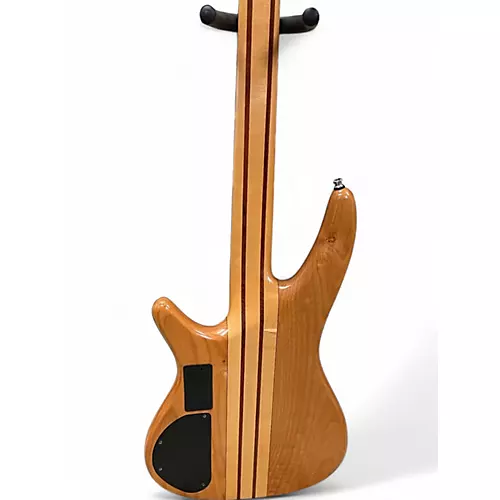 Used Ibanez SR1000EFM Natural Electric Bass Guitar Natural