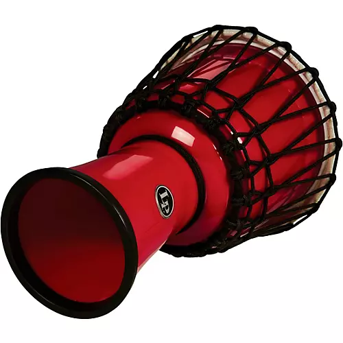 LP World Rope-Tuned Circle Djembe, 7 in. Blue Marble