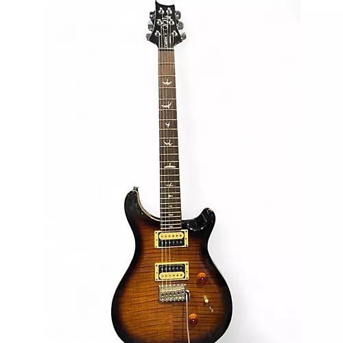 Used PRS SE Custom 24 Tobacco Burst Solid Body Electric Guitar Tobacco Burst