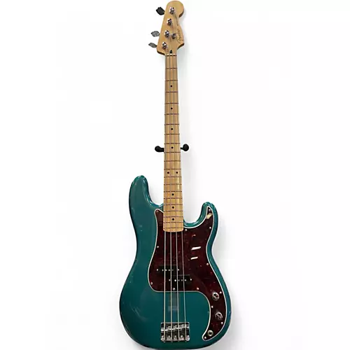 Used Fender Player Precision Bass Ocean Turquoise Electric Bass Guitar Ocean Turquoise